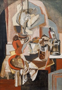 Emil Filla、エミール・フィラ【Cubist Still Life】 Still+Life+with+a+fruit.jpg